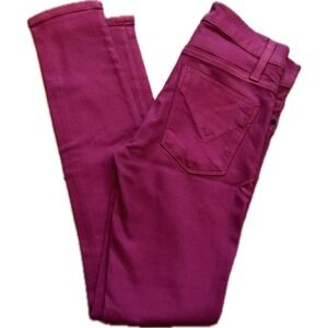 Hudson Women's Nico Skinny Jeans Hot Pink NWOT Sz 25‎